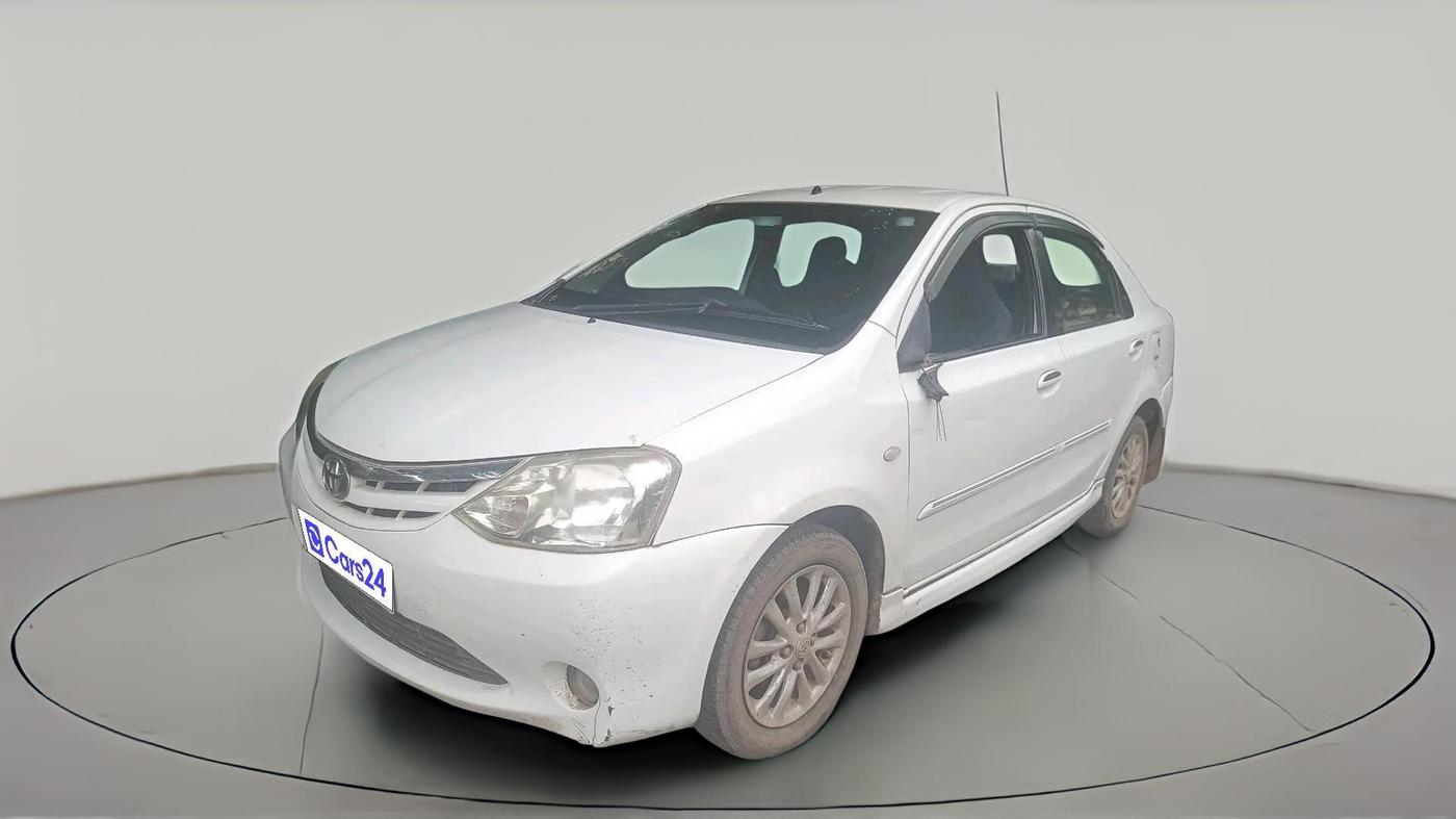 2012 Toyota Etios VD, Diesel, Manual, 75,786 km, exterior