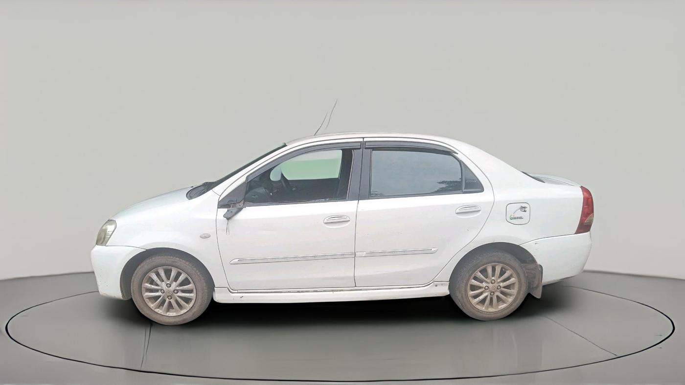 2012 Toyota Etios VD, Diesel, Manual, 75,786 km, exterior