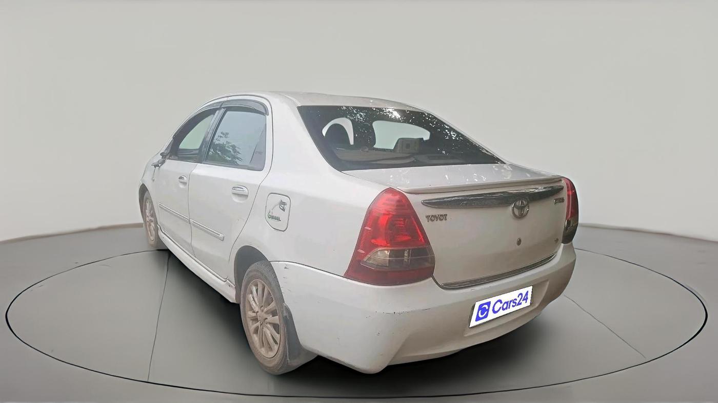2012 Toyota Etios VD, Diesel, Manual, 75,786 km, exterior