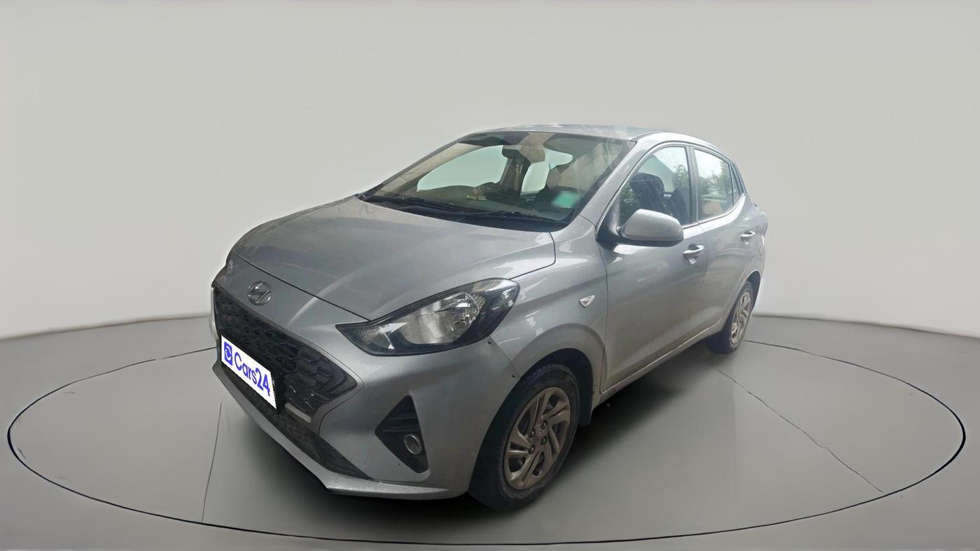 2021 Hyundai AURA S 1.2 CNG, CNG, Manual, 63,990 km, exterior