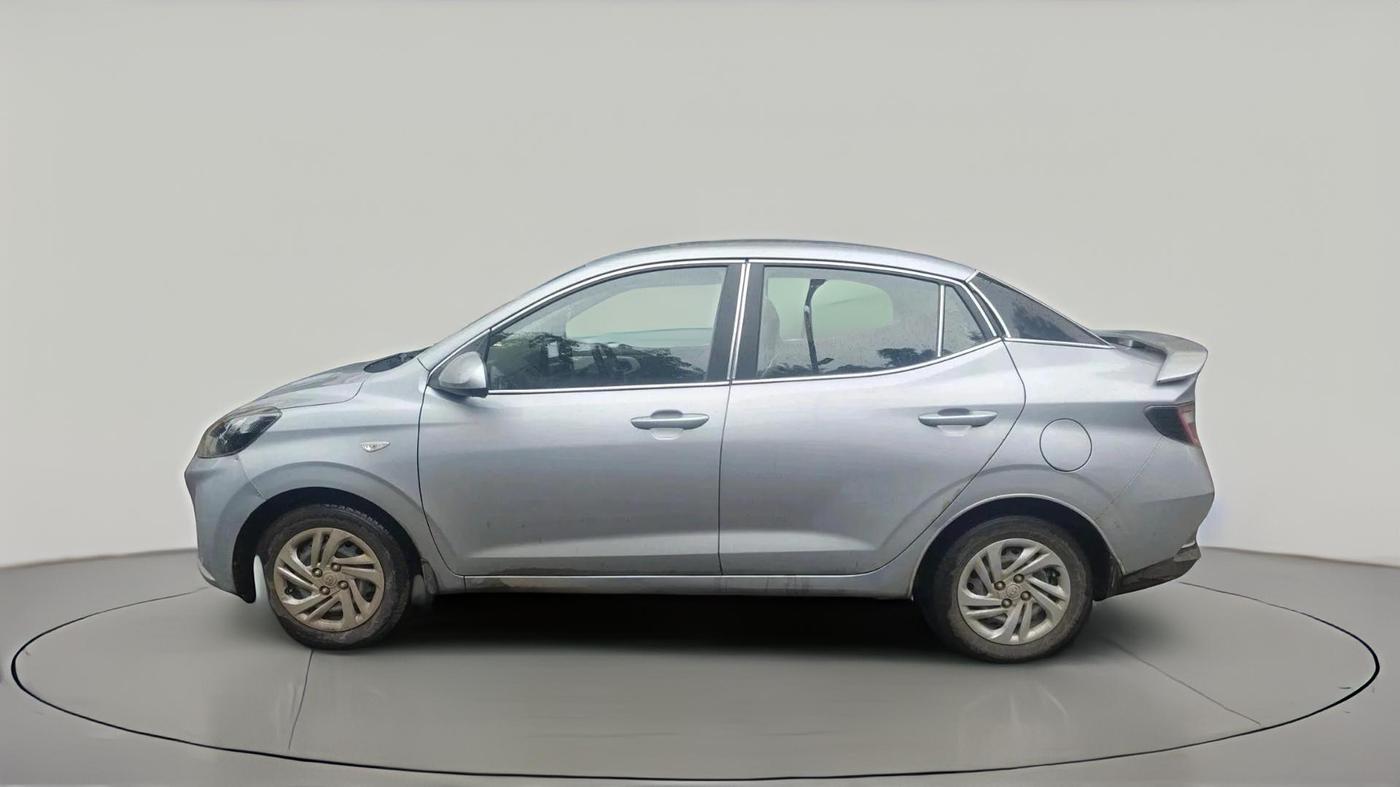 2021 Hyundai AURA S 1.2 CNG, CNG, Manual, 63,990 km, exterior