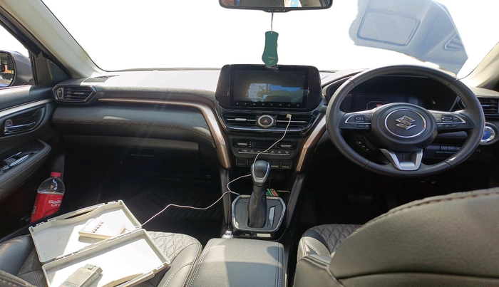 2023 Maruti Grand Vitara ALPHA PLUS HYBRID ECVT, Hybrid, Automatic, 12,416 km, interior