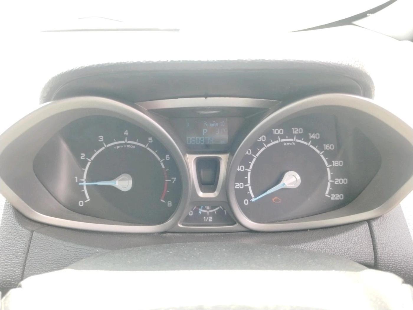 2015 Ford Ecosport TITANIUM 1.5L PETROL AT, CNG, Automatic, 60,974 km, interior