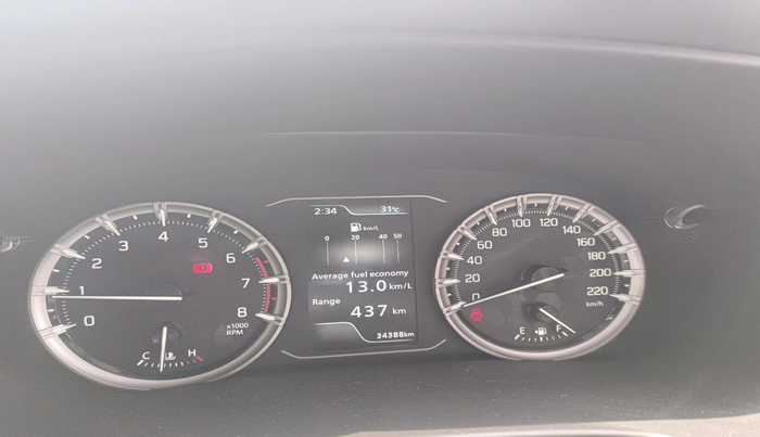 2022 Maruti Grand Vitara ZETA SMART HYBRID, Petrol, Manual, 34,388 km, interior