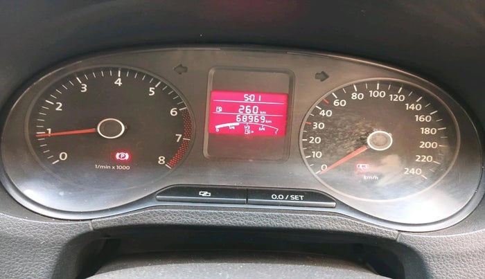 2012 Volkswagen Polo TRENDLINE 1.2L PETROL, Petrol, Manual, 68,969 km, interior
