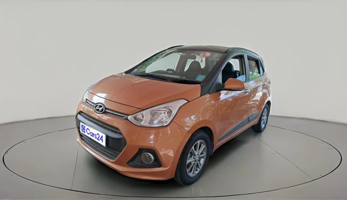 2016 Hyundai Grand i10 ASTA (O) AT 1.2 KAPPA VTVT, Petrol, Automatic, 41,428 km, exterior