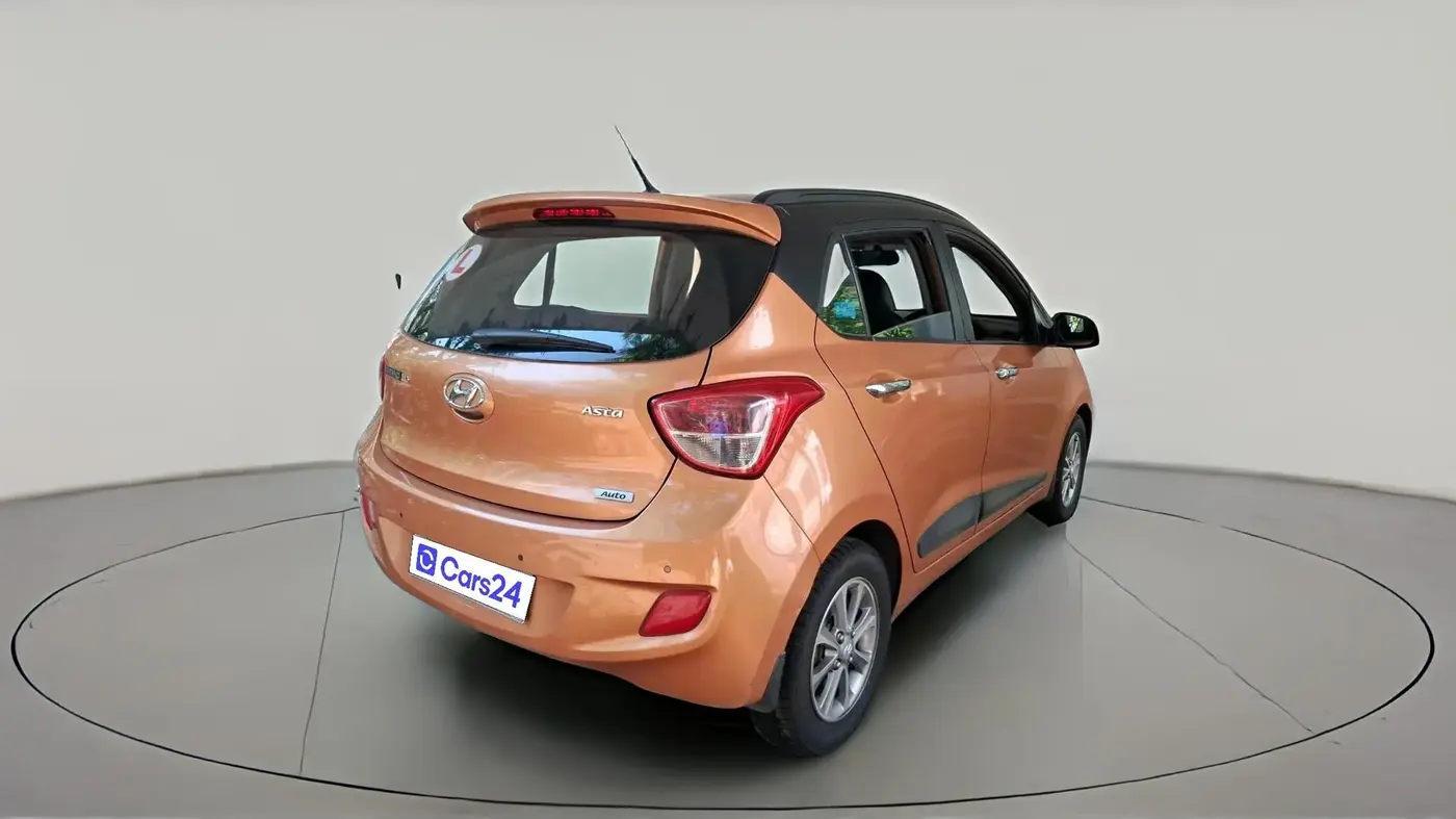 2016 Hyundai Grand i10 ASTA (O) AT 1.2 KAPPA VTVT, Petrol, Automatic, 41,428 km, exterior