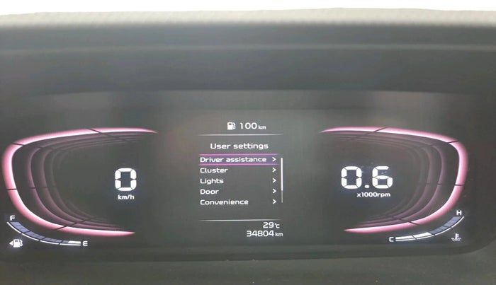 2022 KIA CARENS PRESTIGE PLUS 1.4 PETROL 7 STR, Petrol, Manual, 34,804 km, interior