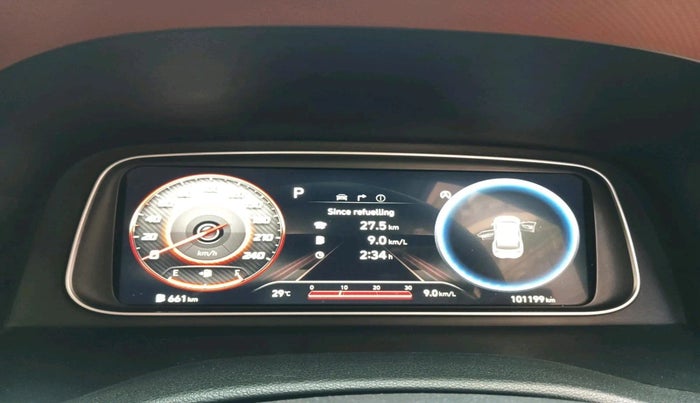 2023 Hyundai ALCAZAR 1.5 SIGNATURE (O) AT 7STR, Diesel, Automatic, 1,01,199 km, interior