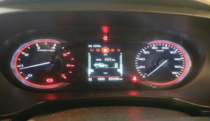 2022 Mahindra Thar LX HARD TOP 4WD MT, Diesel, Manual, 35,018 km, interior