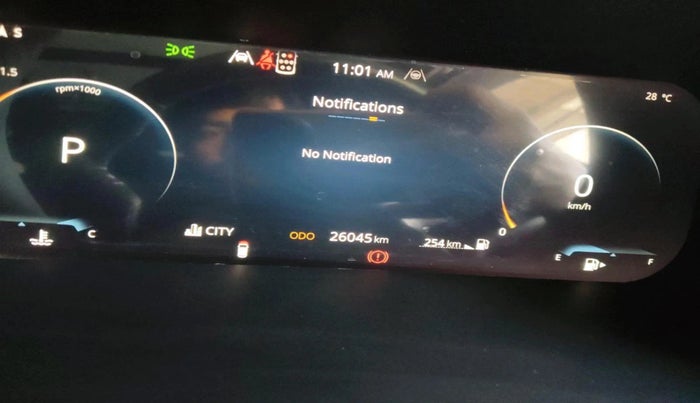 2025 Tata Safari ACCOMPLISHED PLUS DARK EDITION, Diesel, Manual, 26,045 km, interior