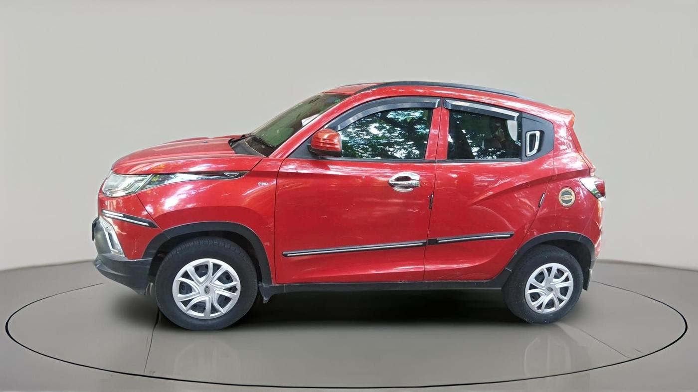 2017 Mahindra Kuv100 K4 6 STR, Petrol, Manual, 75,255 km, exterior