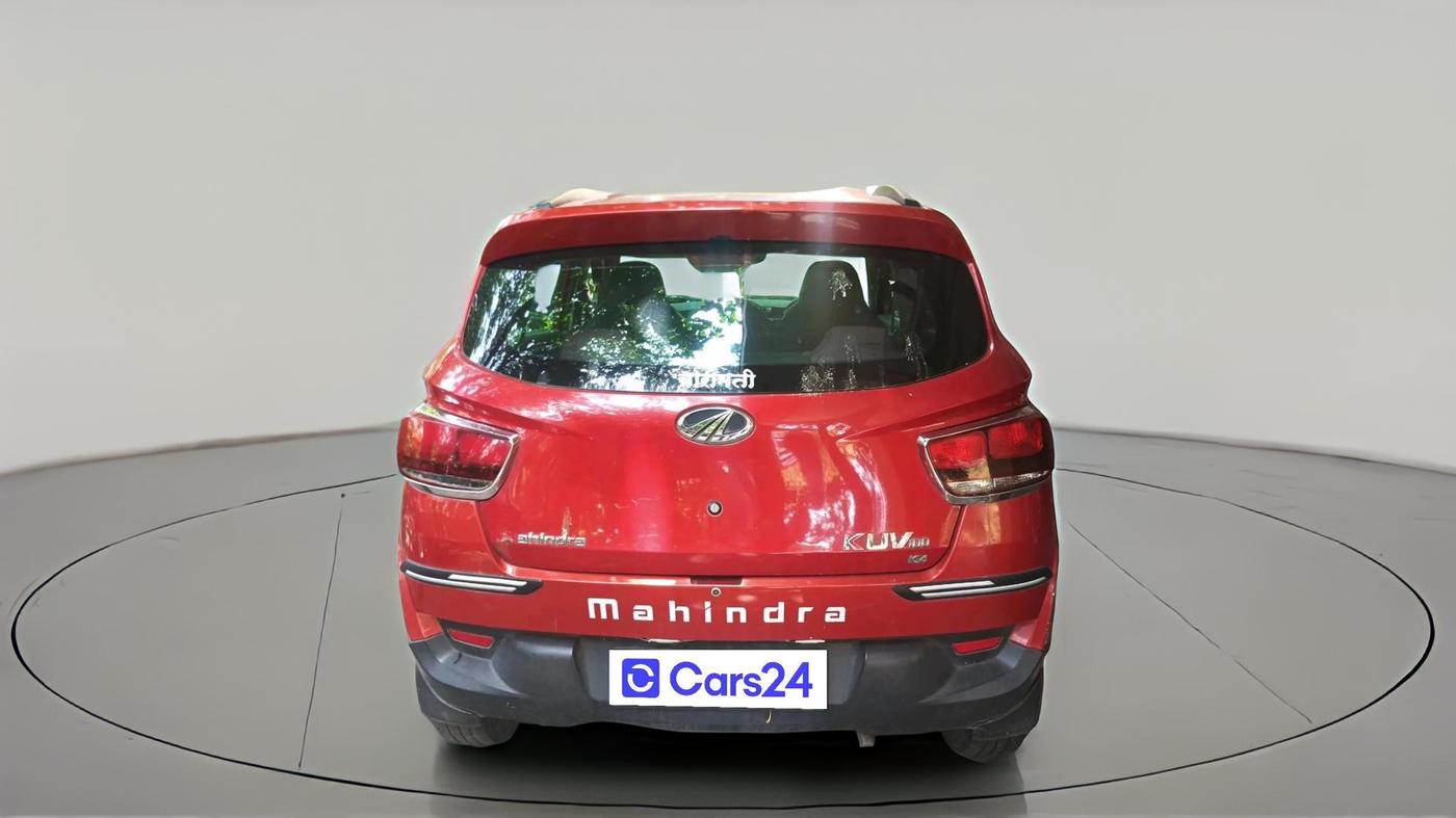 2017 Mahindra Kuv100 K4 6 STR, Petrol, Manual, 75,255 km, exterior