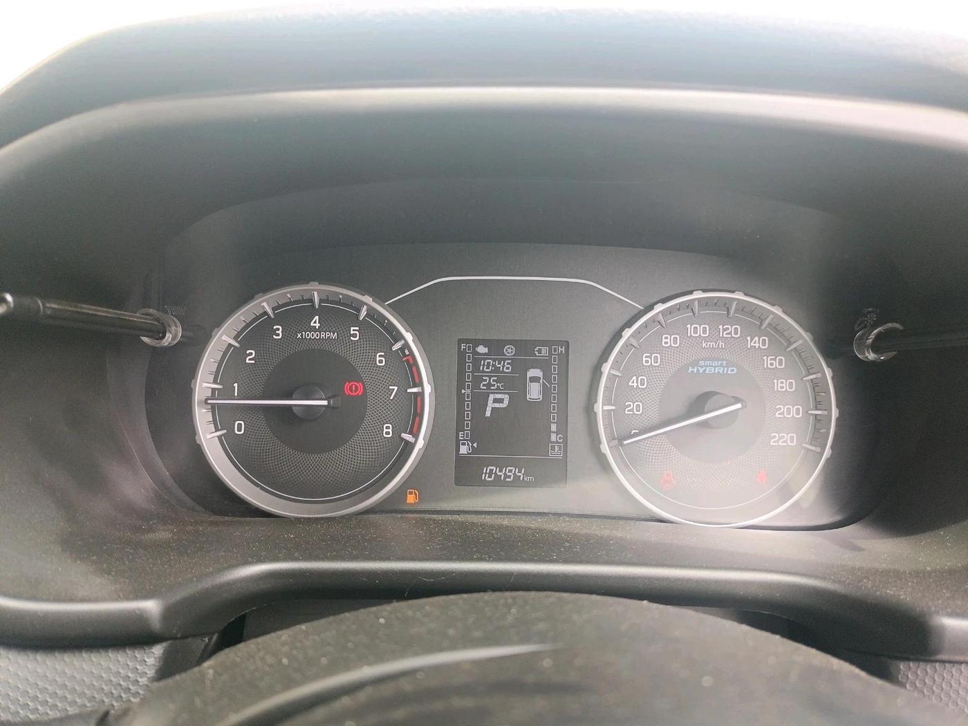 2025 Maruti BREZZA VXI AT SMART HYBRID, Petrol, Automatic, 10,494 km, interior