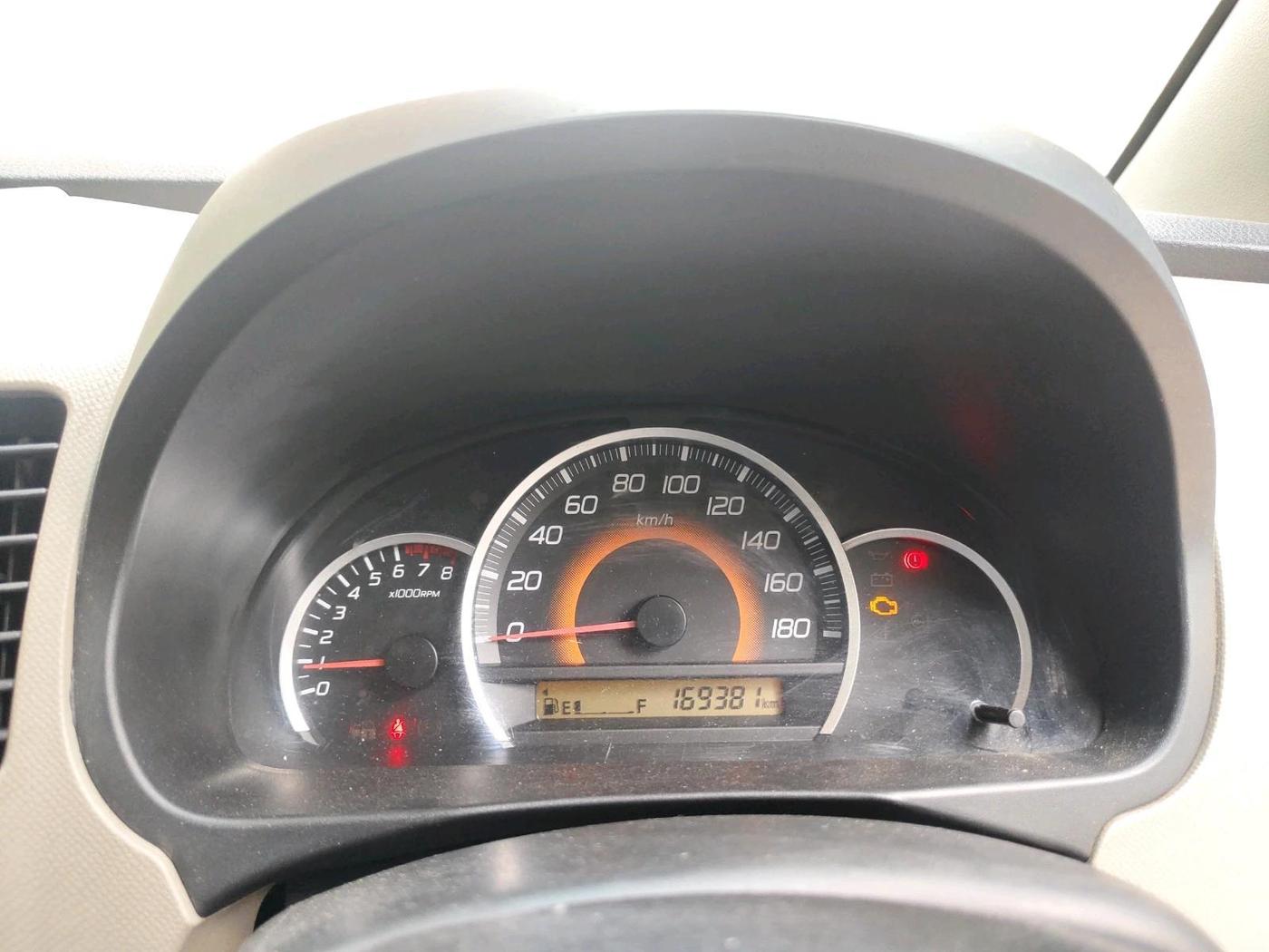 2016 Maruti Wagon R 1.0 VXI, CNG, Manual, 1,69,381 km, interior