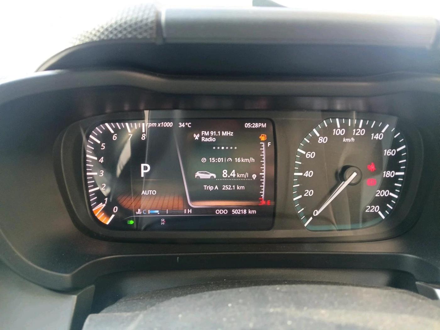 2022 Tata ALTROZ XZA, Petrol, Automatic, 50,218 km, interior