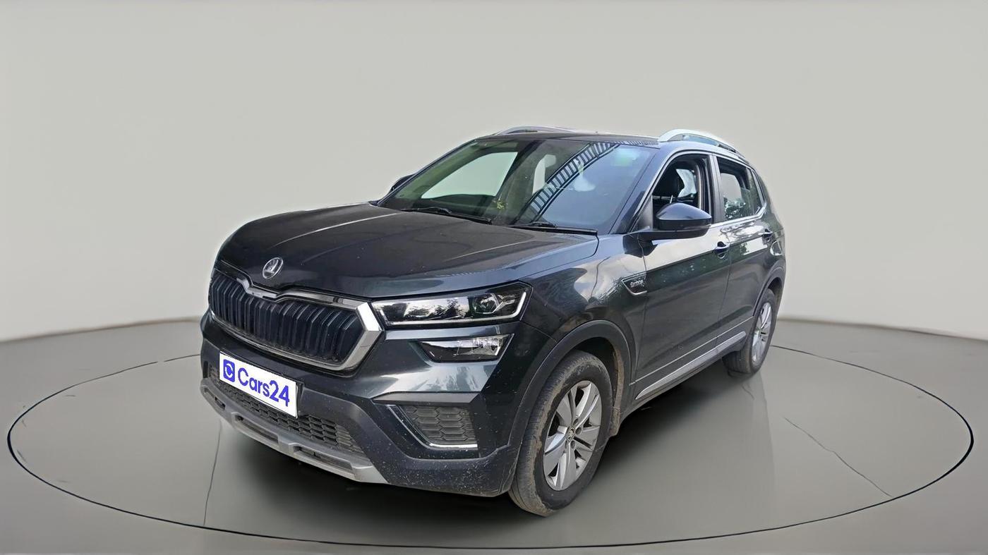 2022 Skoda KUSHAQ AMBITION 1.0L TSI AT, Petrol, Automatic, 46,332 km, exterior