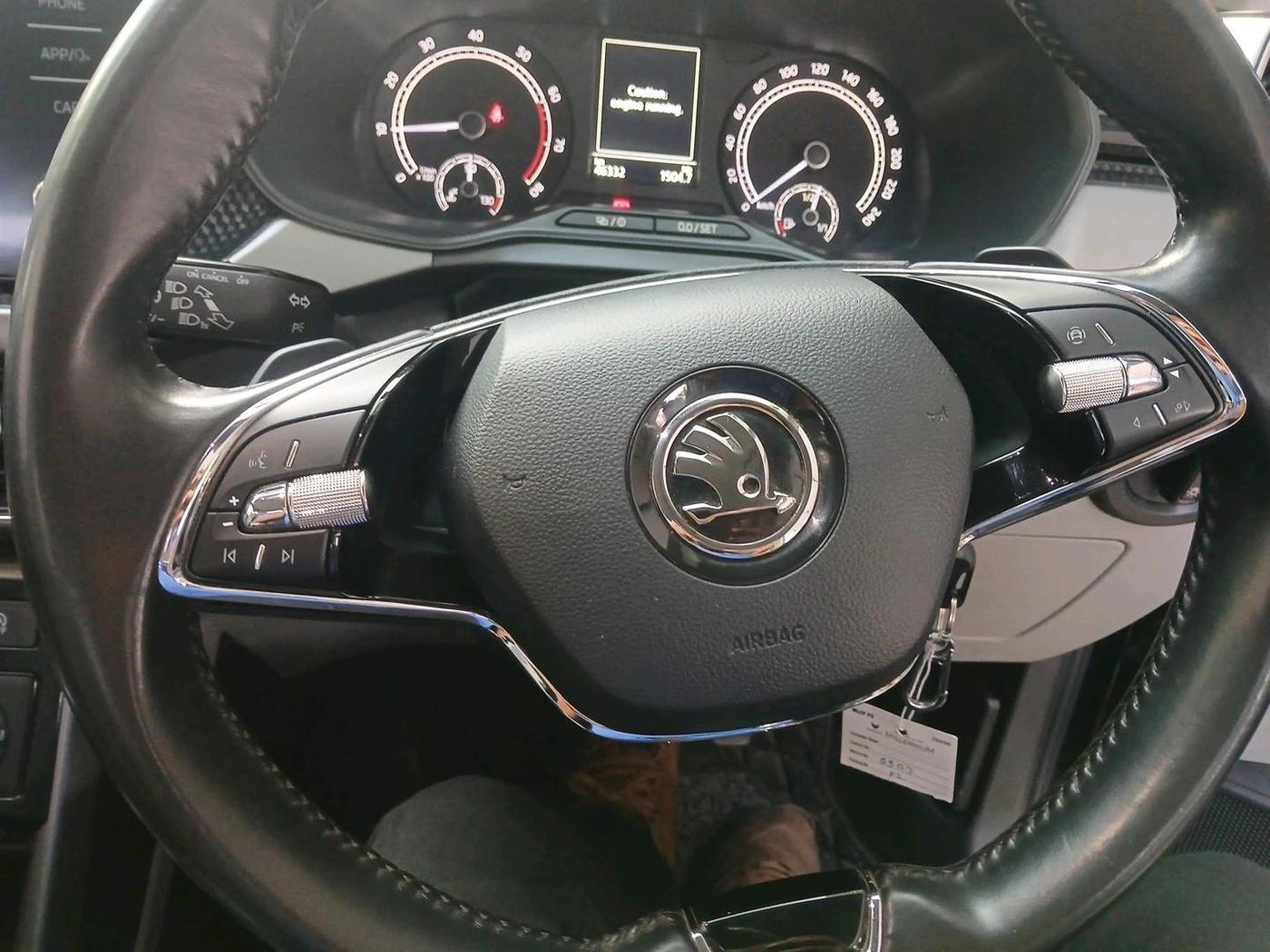 2022 Skoda KUSHAQ AMBITION 1.0L TSI AT, Petrol, Automatic, 46,332 km, interior