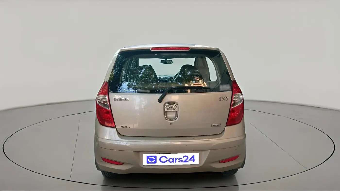 2012 Hyundai i10 SPORTZ 1.2 AT, Petrol, Automatic, 32,899 km, exterior