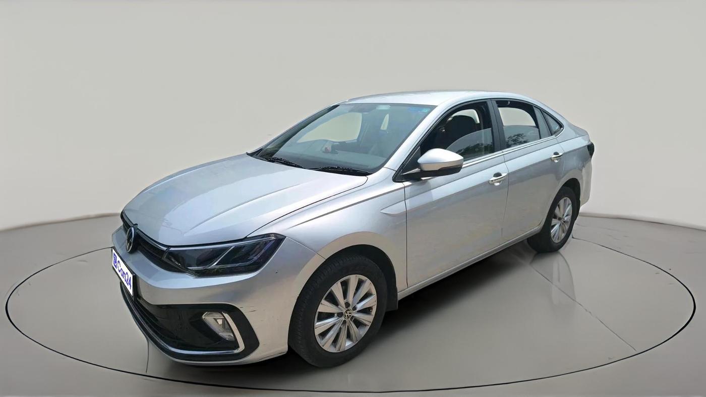 2024 Volkswagen VIRTUS HIGHLINE TSI 1.0 AT, Petrol, Automatic, 7,484 km, exterior