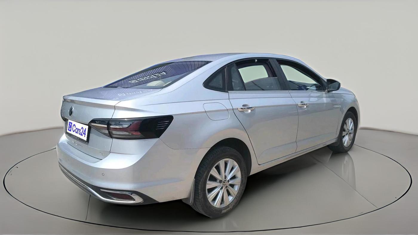 2024 Volkswagen VIRTUS HIGHLINE TSI 1.0 AT, Petrol, Automatic, 7,484 km, exterior