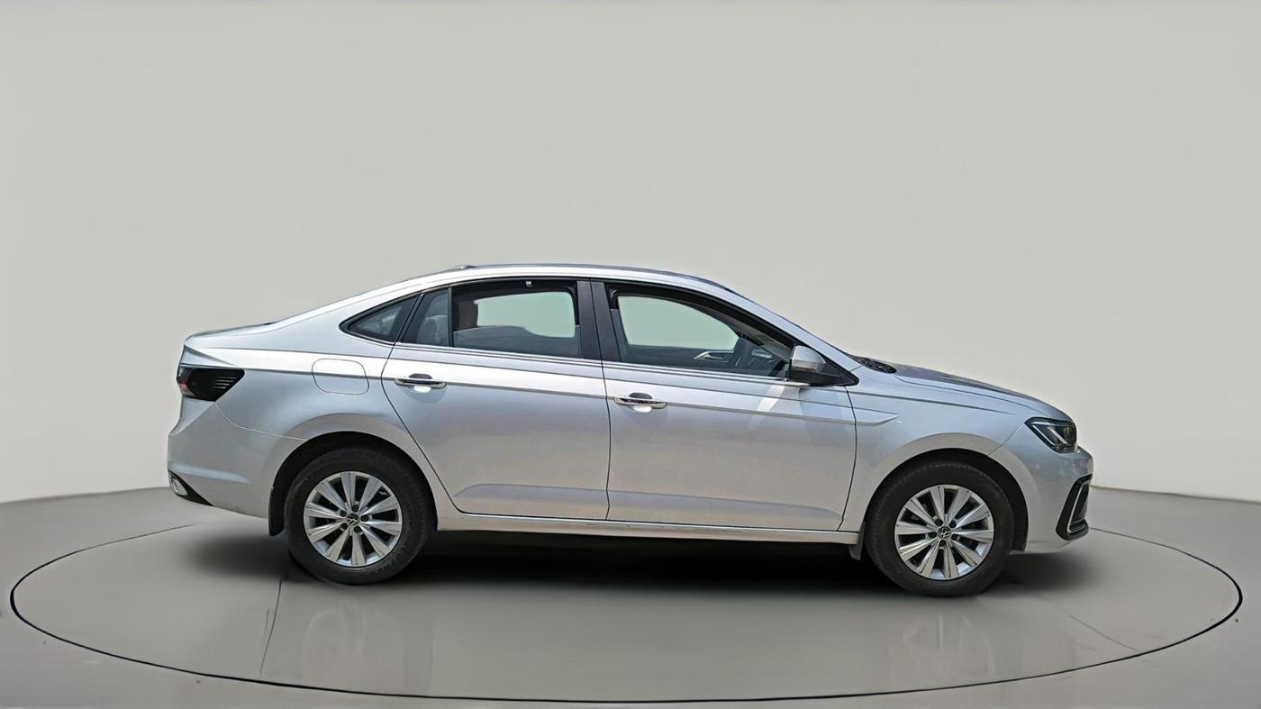 2024 Volkswagen VIRTUS HIGHLINE TSI 1.0 AT, Petrol, Automatic, 7,484 km, exterior