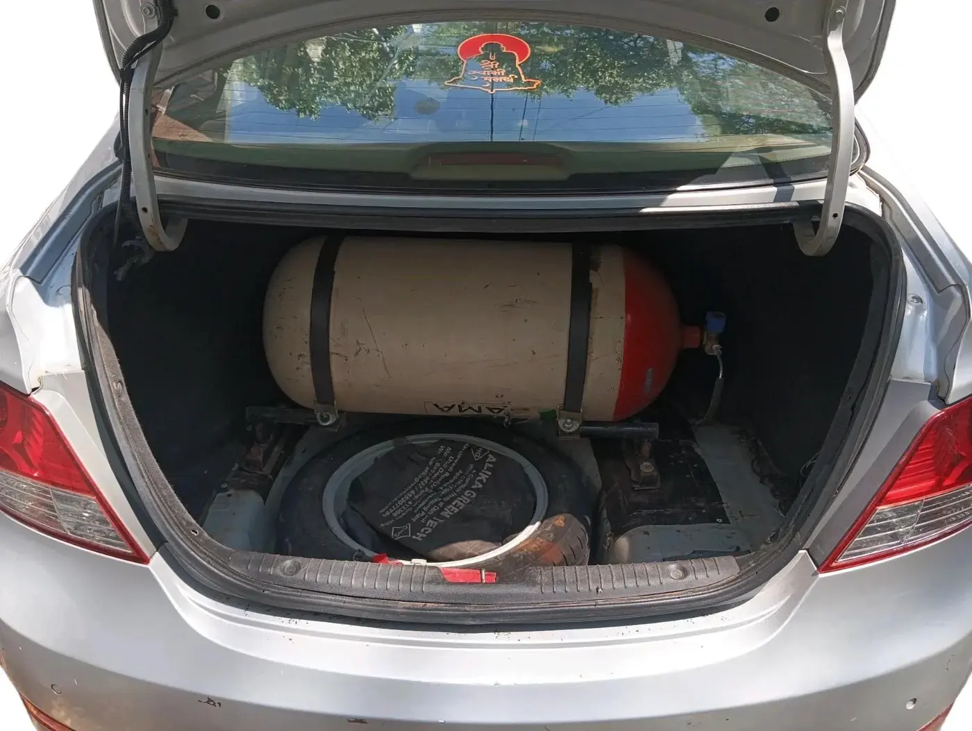 2012 Hyundai Verna FLUIDIC 1.6 VTVT SX, CNG, Manual, 86,156 km, exterior
