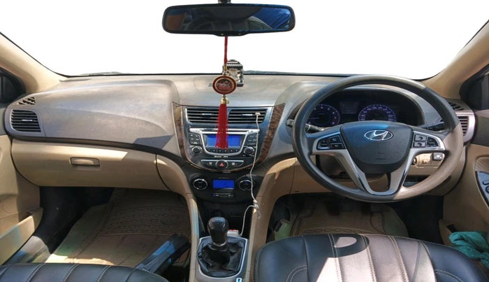 2012 Hyundai Verna FLUIDIC 1.6 VTVT SX, CNG, Manual, 86,156 km, interior