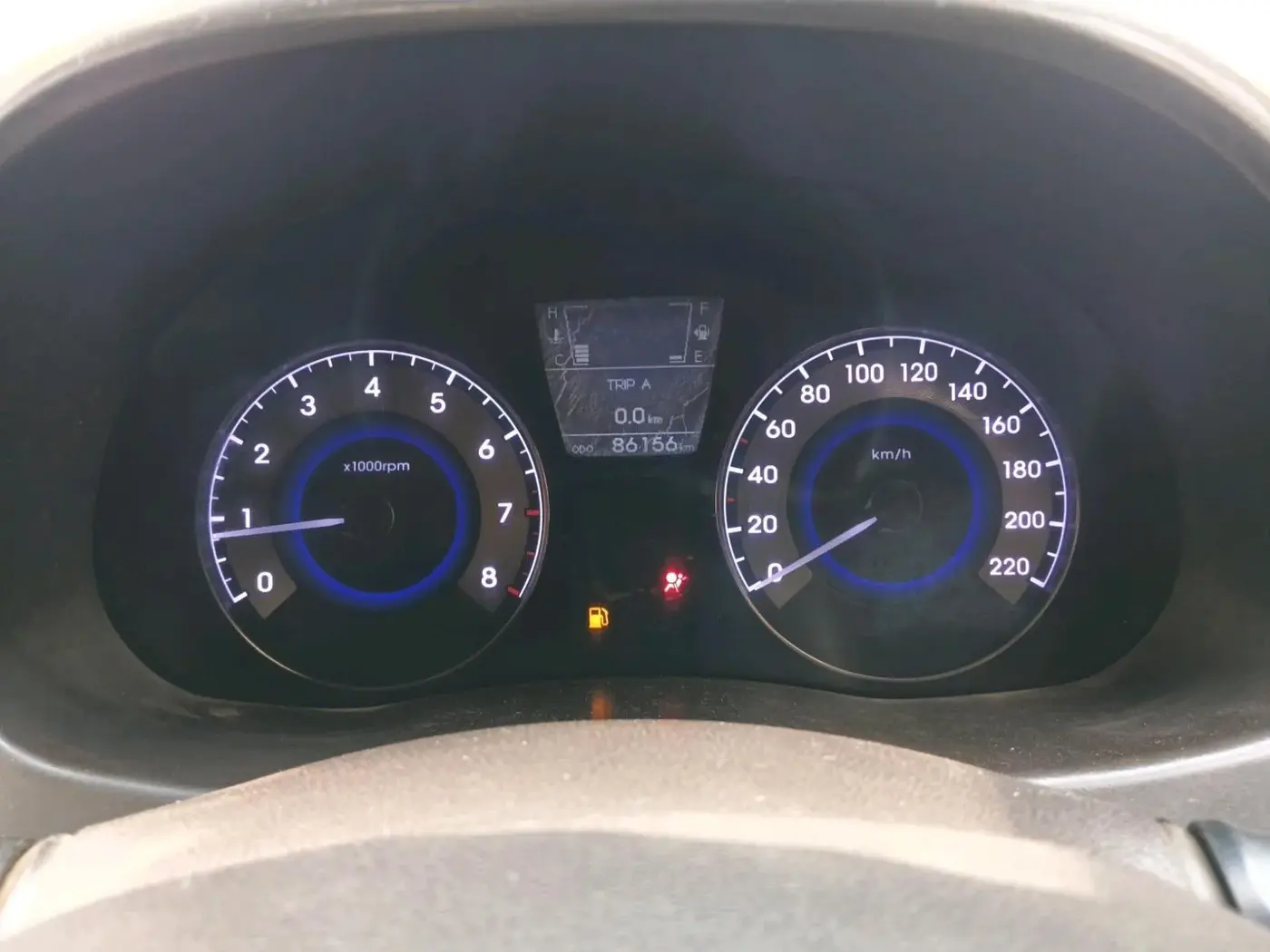 2012 Hyundai Verna FLUIDIC 1.6 VTVT SX, CNG, Manual, 86,156 km, interior
