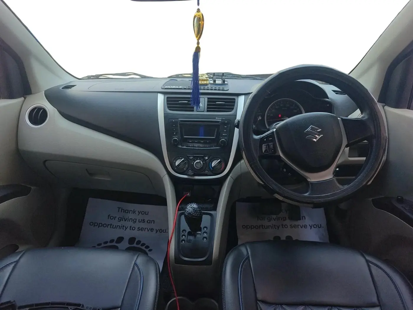 2017 Maruti Celerio ZXI AMT (O), Petrol, Automatic, 1,29,936 km, interior