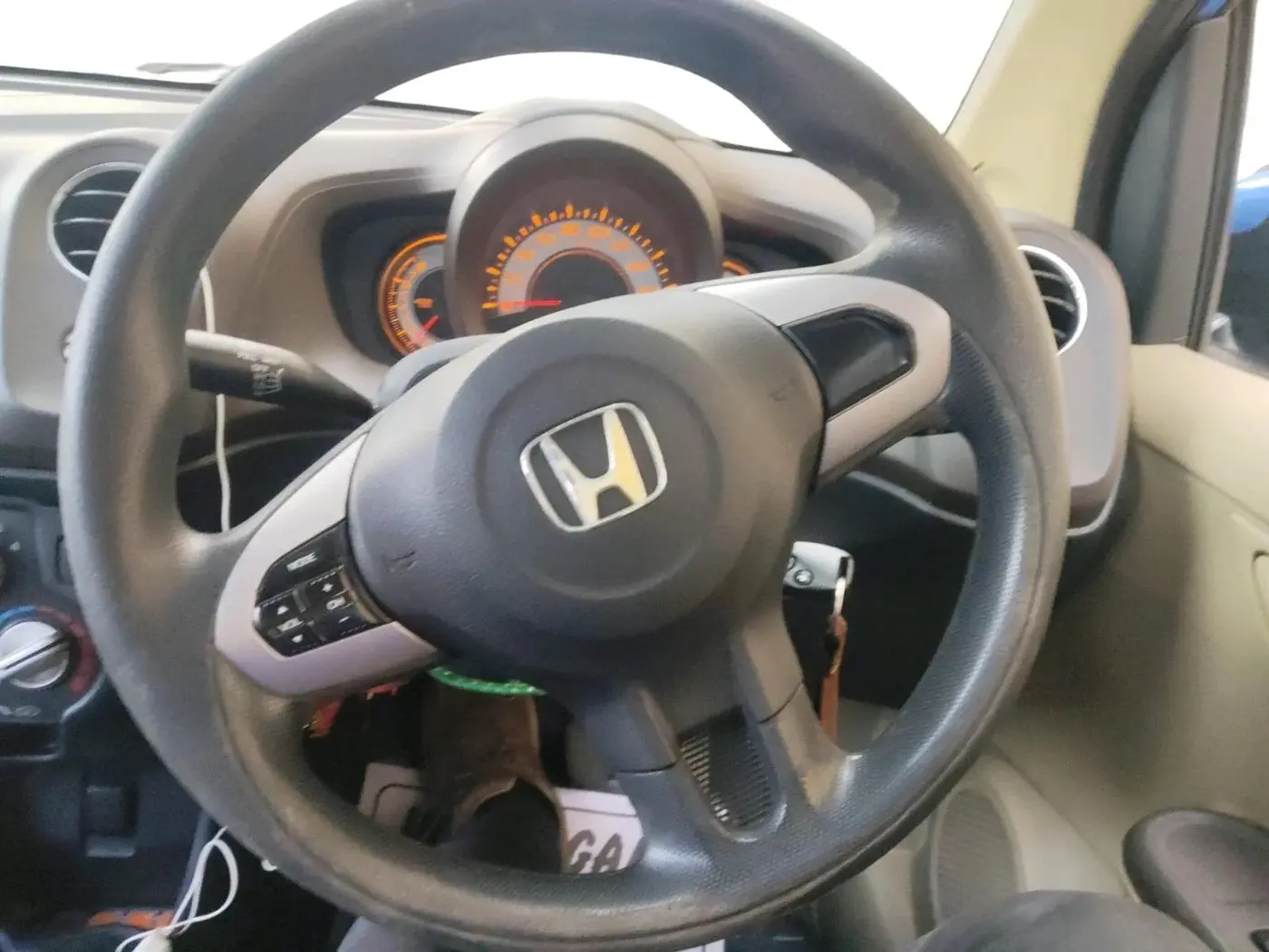 2012 Honda Brio S MT, Petrol, Manual, 1,66,468 km, interior