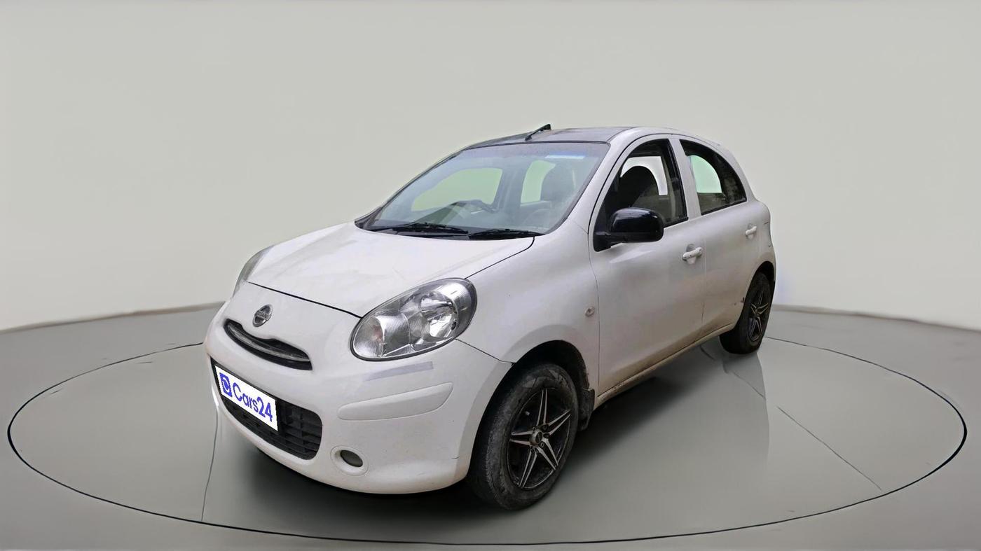 2011 Nissan Micra XV PETROL, Petrol, Manual, 1,17,594 km, exterior