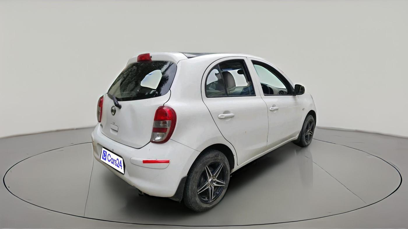 2011 Nissan Micra XV PETROL, Petrol, Manual, 1,17,594 km, exterior