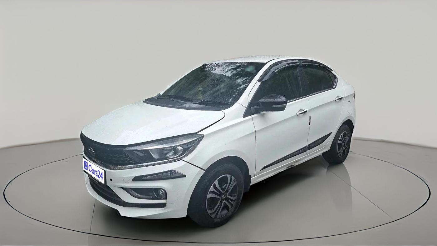 2023 Tata TIGOR XZ PLUS CNG LEATHERETTE PACK, CNG, Manual, 94,898 km, exterior