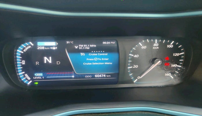 2021 Tata NEXON EV XZ PLUS, Electric, Automatic, 60,474 km, interior