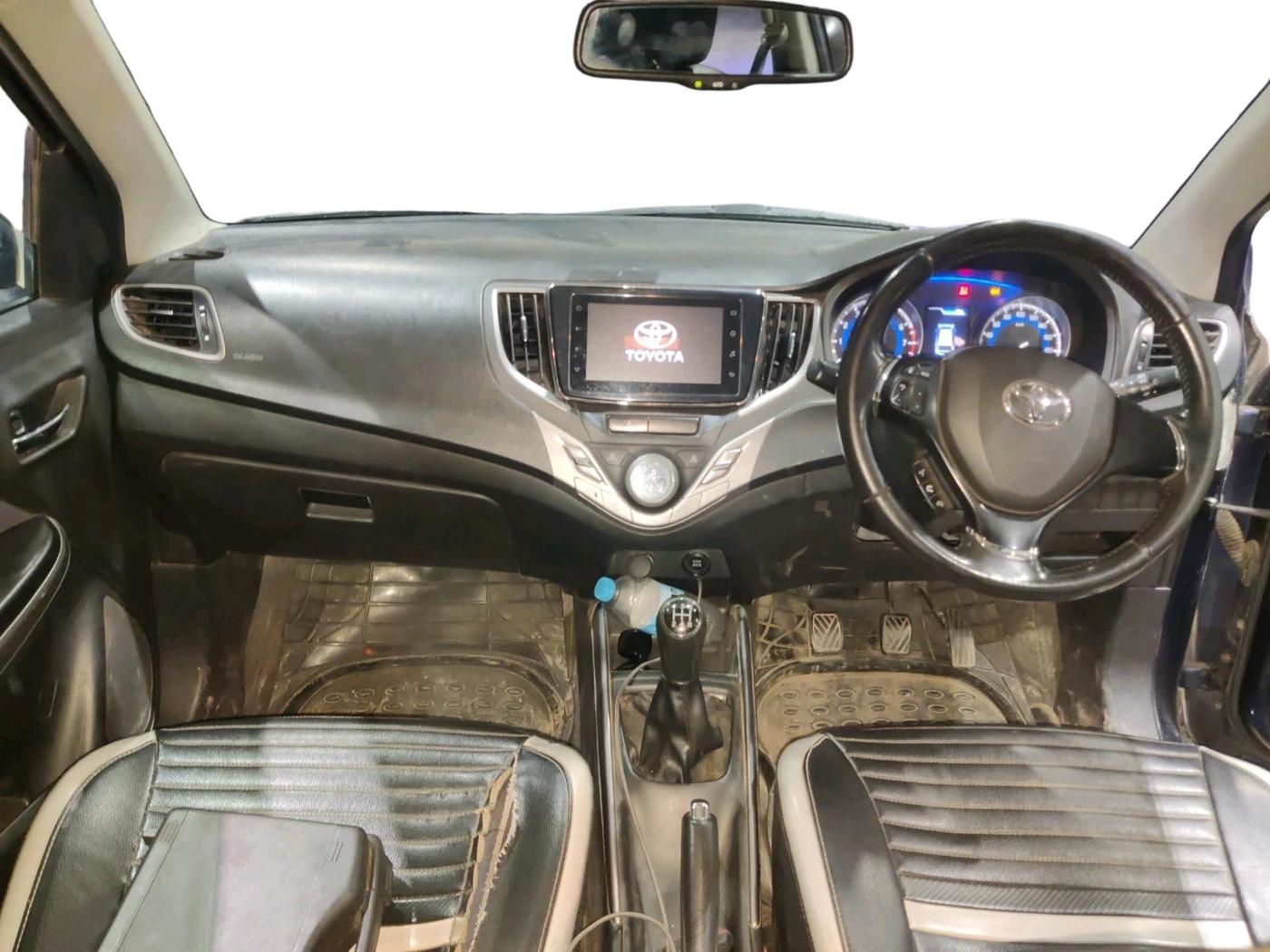 2019 Toyota Glanza V, Petrol, Manual, 1,05,440 km, interior