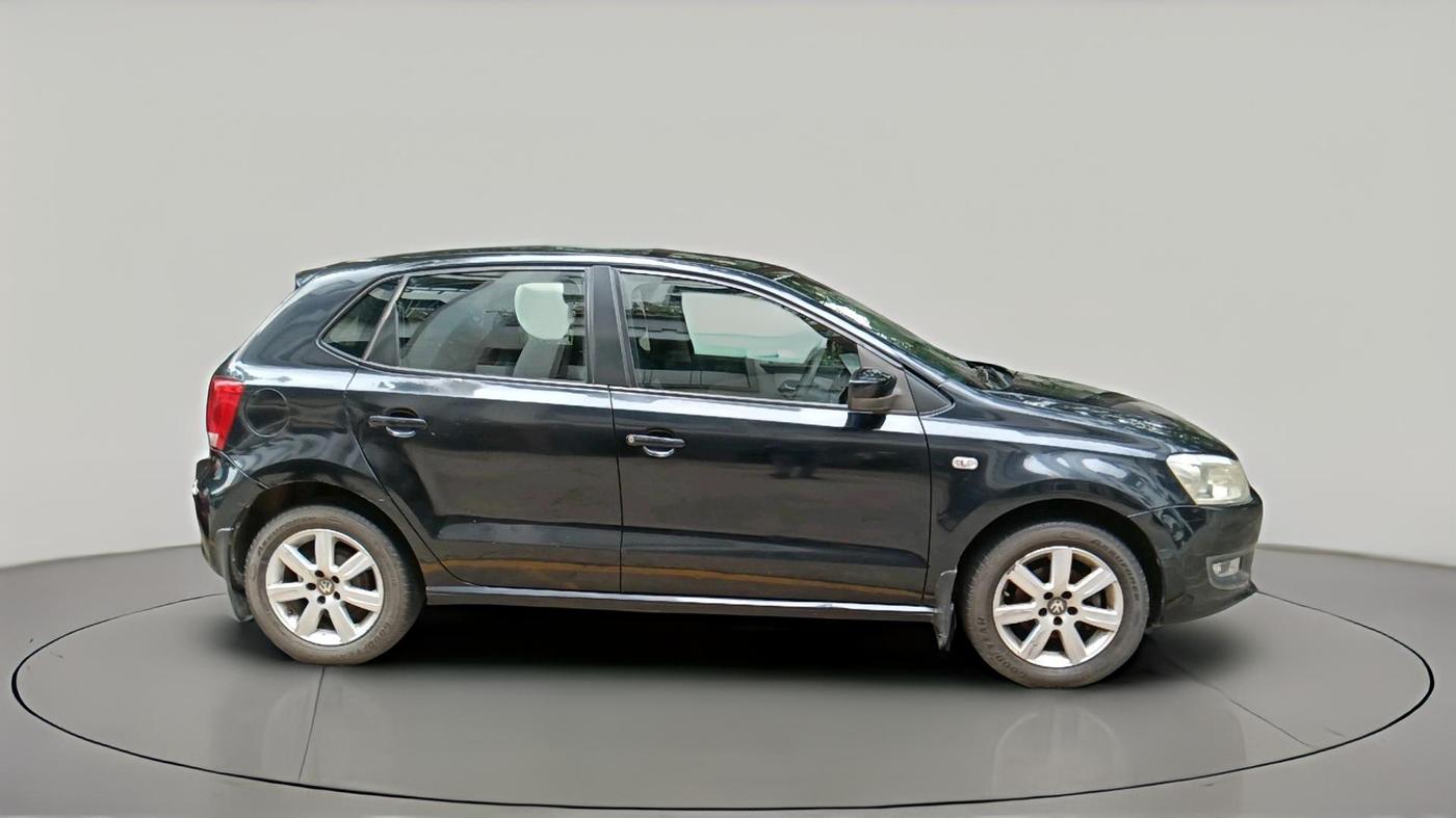 2011 Volkswagen Polo HIGHLINE1.2L, Petrol, Manual, 1,59,083 km, exterior