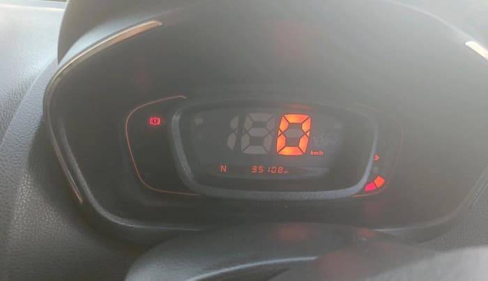 2017 Renault Kwid CLIMBER 1.0 AMT, Petrol, Automatic, 35,108 km, interior