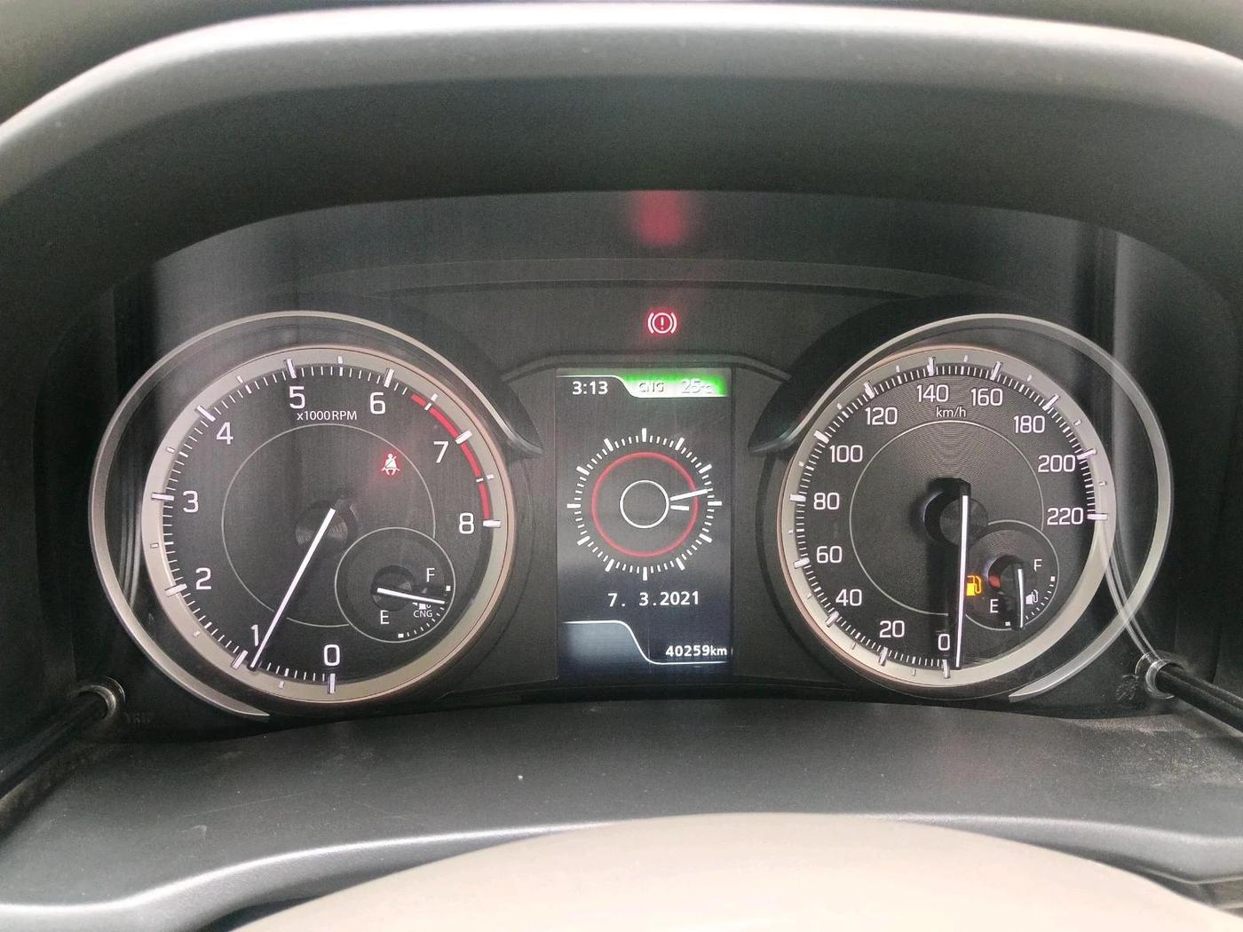 2023 Maruti Ertiga ZXI (O) CNG, CNG, Manual, 40,259 km, interior