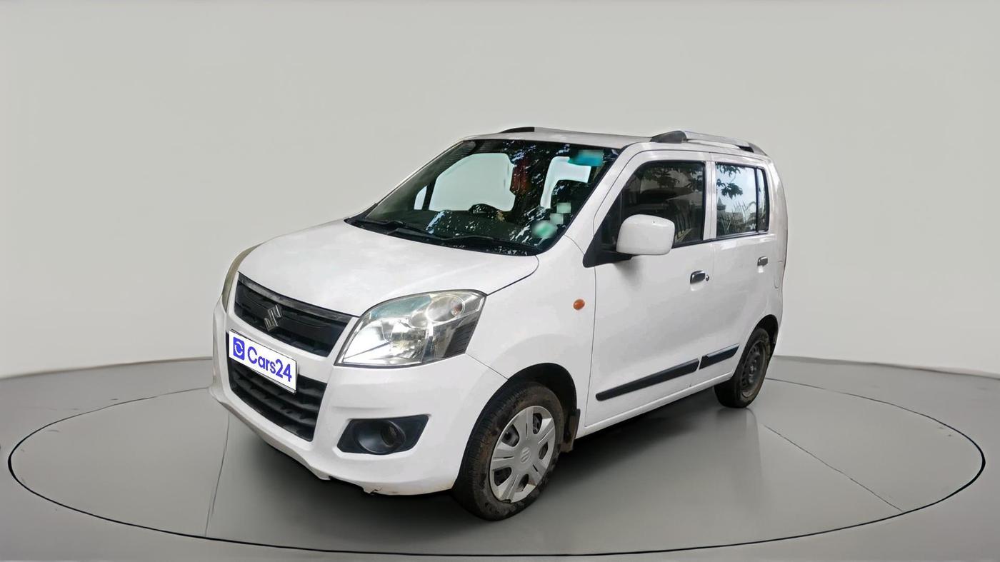 2017 Maruti Wagon R 1.0 VXI, Petrol, Manual, 50,738 km, exterior