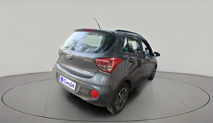 2017 Hyundai Grand i10 SPORTZ (O) AT 1.2 KAPPA VTVT, Petrol, Automatic, 46,489 km, exterior