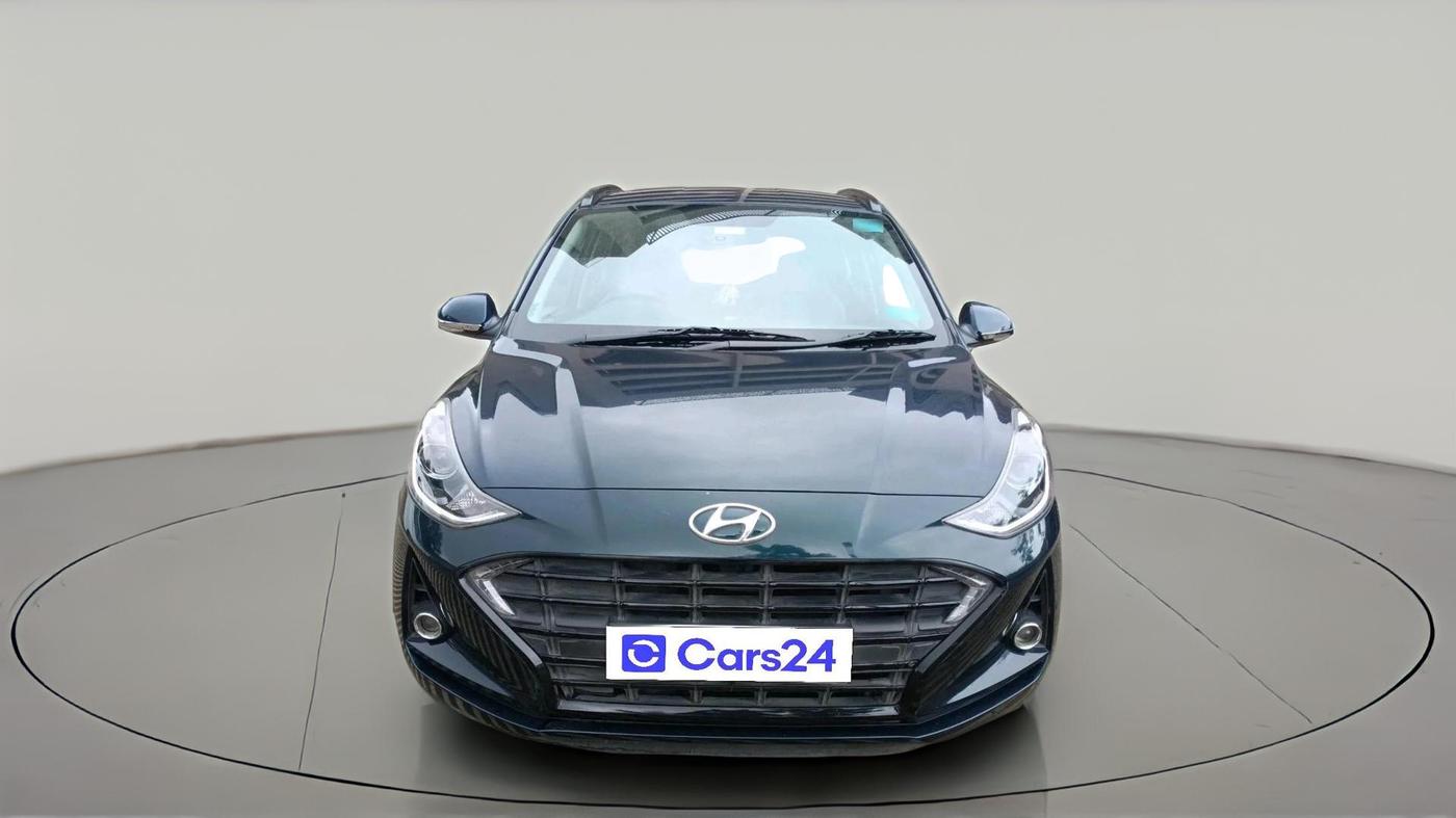 2021 Hyundai GRAND I10 NIOS SPORTZ AMT 1.2 KAPPA VTVT, Petrol, Automatic, 23,262 km, exterior