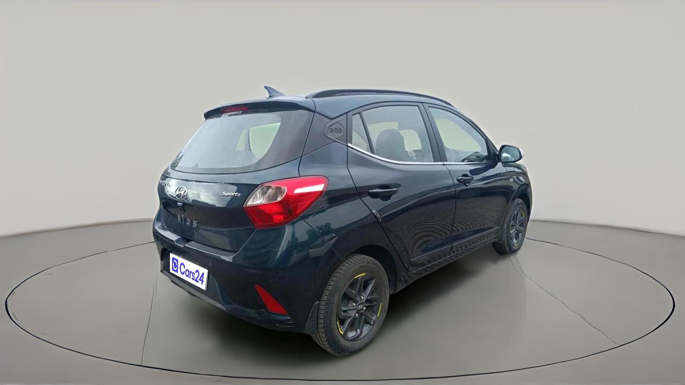 2021 Hyundai GRAND I10 NIOS SPORTZ AMT 1.2 KAPPA VTVT, Petrol, Automatic, 23,262 km, exterior