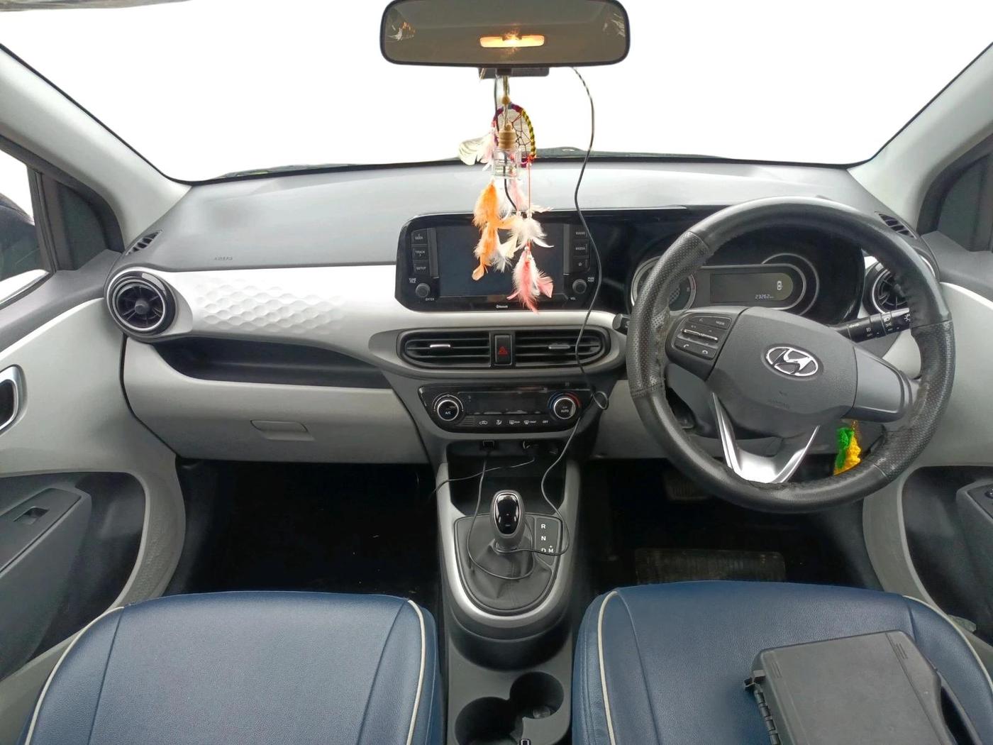 2021 Hyundai GRAND I10 NIOS SPORTZ AMT 1.2 KAPPA VTVT, Petrol, Automatic, 23,262 km, interior