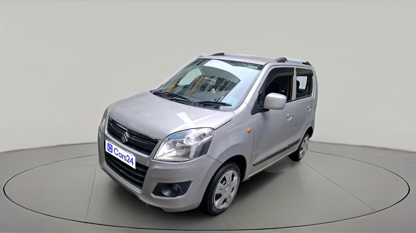2017 Maruti Wagon R 1.0 VXI, Petrol, Manual, 54,601 km, exterior