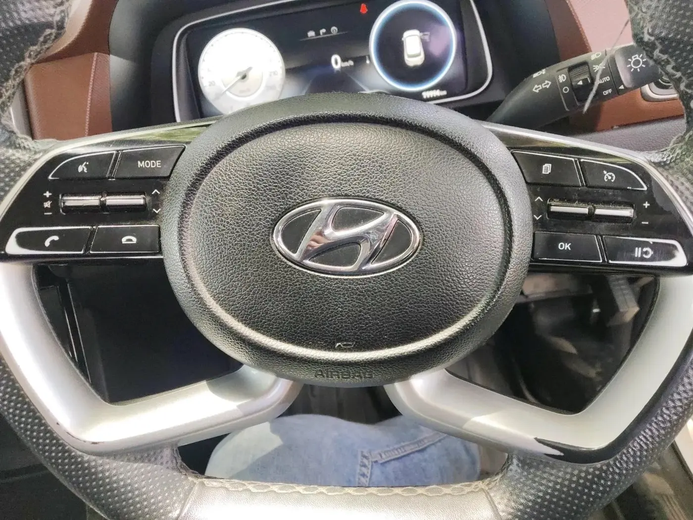 2022 Hyundai ALCAZAR PLATINUM 1.5 MT 7STR, Diesel, Manual, 79,994 km, interior