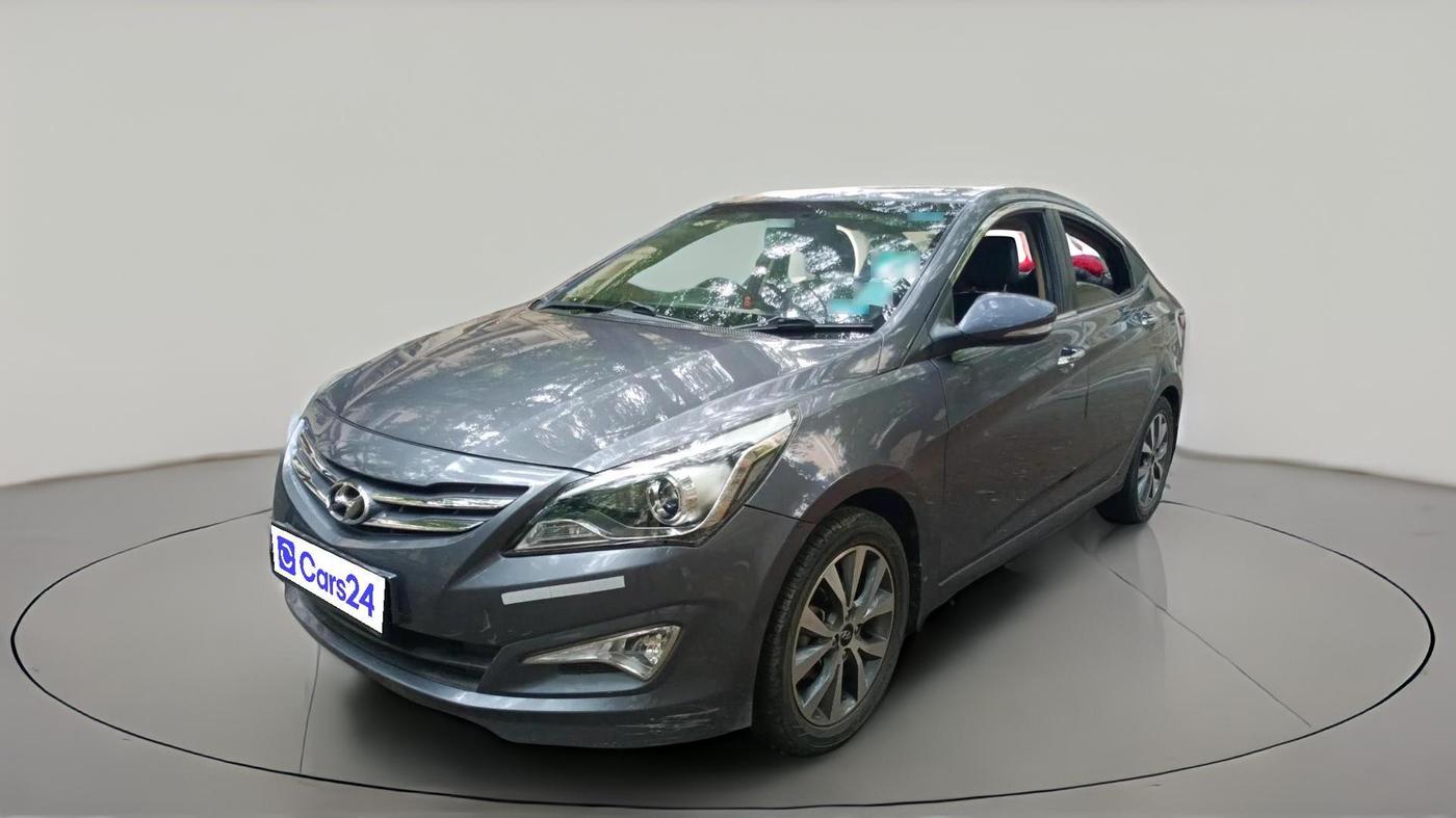 2015 Hyundai Verna FLUIDIC 4S 1.6 VTVT SX, CNG, Manual, 85,977 km, exterior