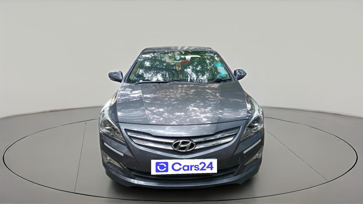 2015 Hyundai Verna FLUIDIC 4S 1.6 VTVT SX, CNG, Manual, 85,977 km, exterior