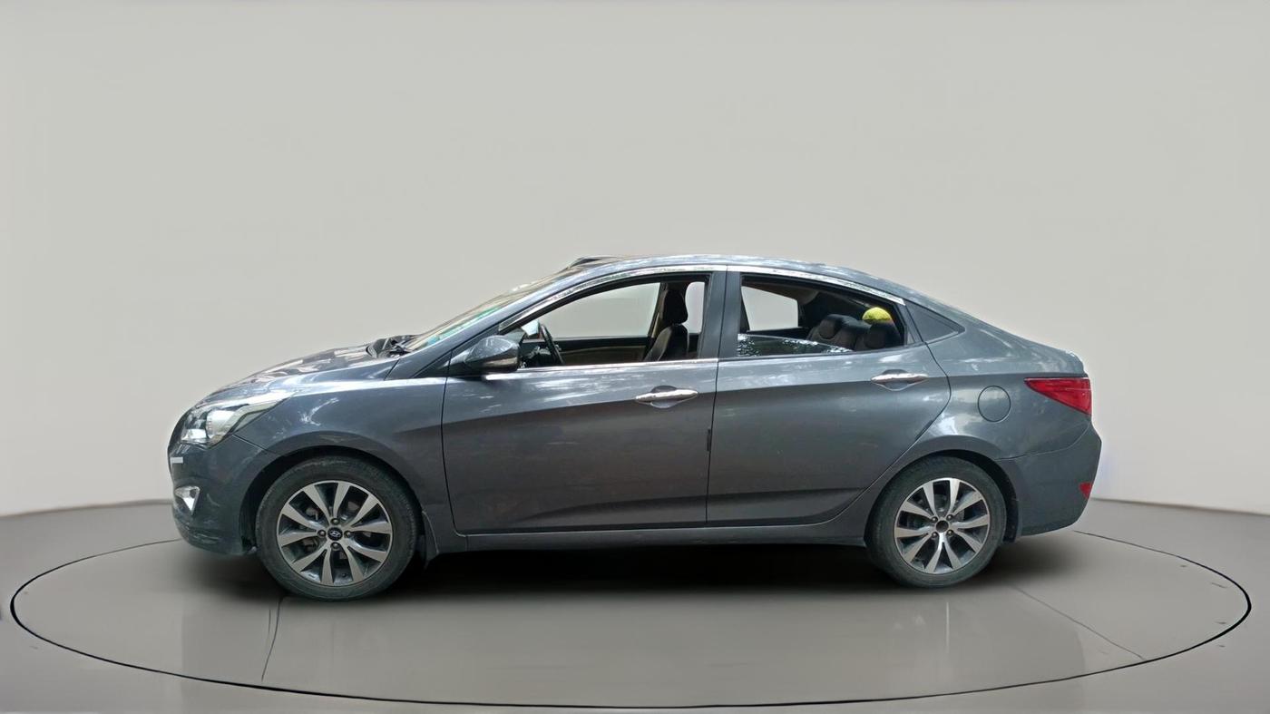 2015 Hyundai Verna FLUIDIC 4S 1.6 VTVT SX, CNG, Manual, 85,977 km, exterior