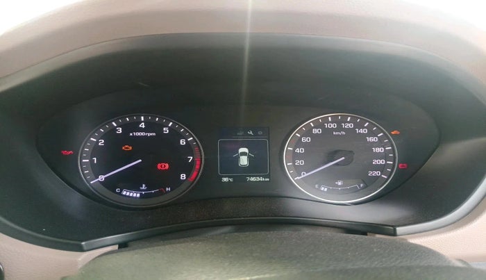 2017 Hyundai Elite i20 ASTA 1.2 (O), Petrol, Manual, 74,634 km, interior